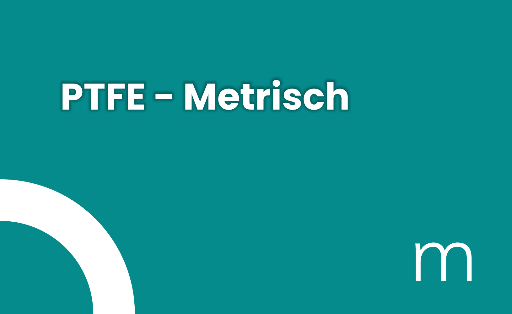 PTFE-M 6x8Schlauch PTFE